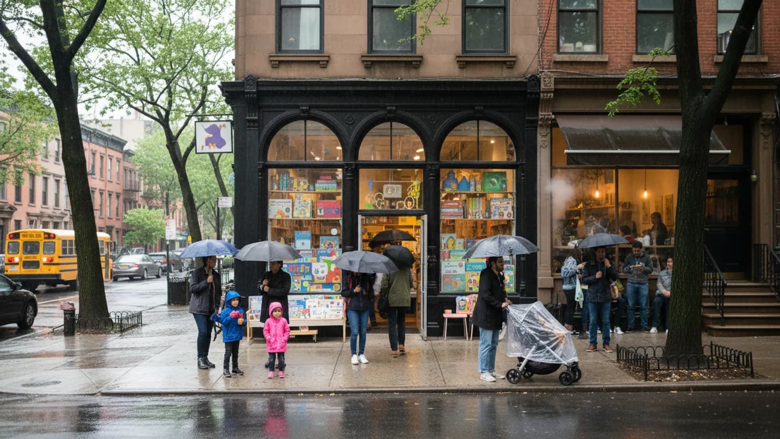 Editorial view of Crown Heights illustrating A rainy-day Brooklyn plan that kids and adults both like