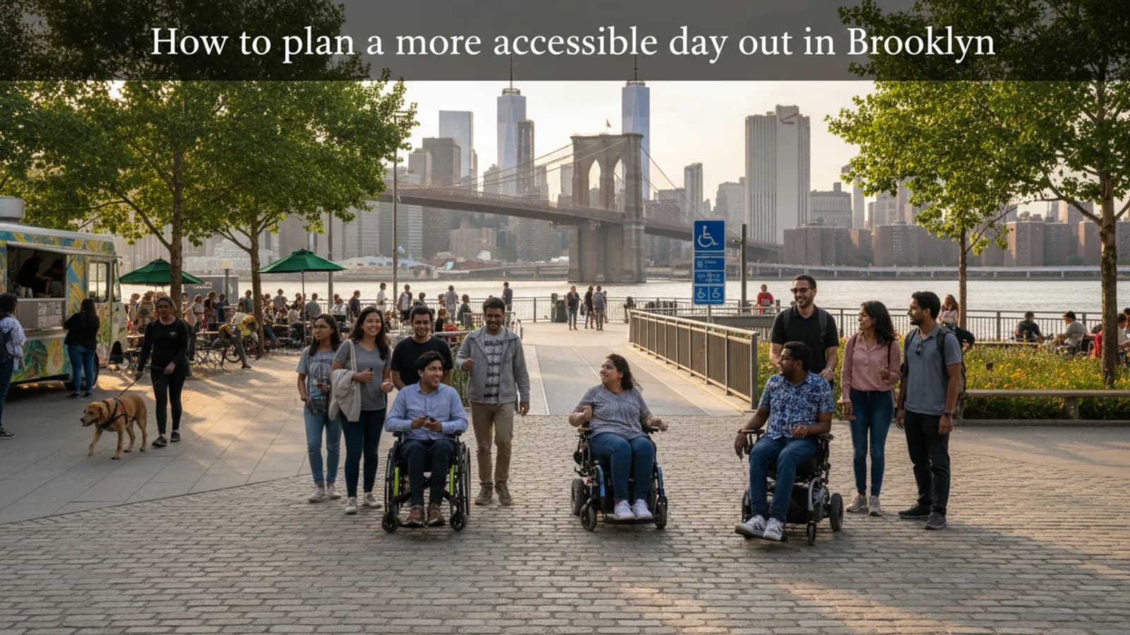 Editorial view of Brooklyn illustrating How to plan a more accessible day out in Brooklyn