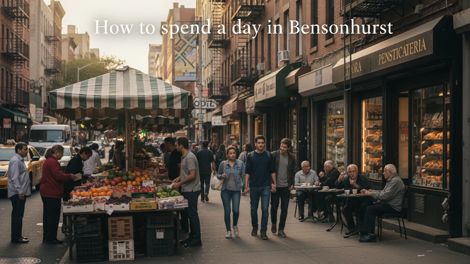 Editorial view of Bensonhurst illustrating How to spend a day in Bensonhurst