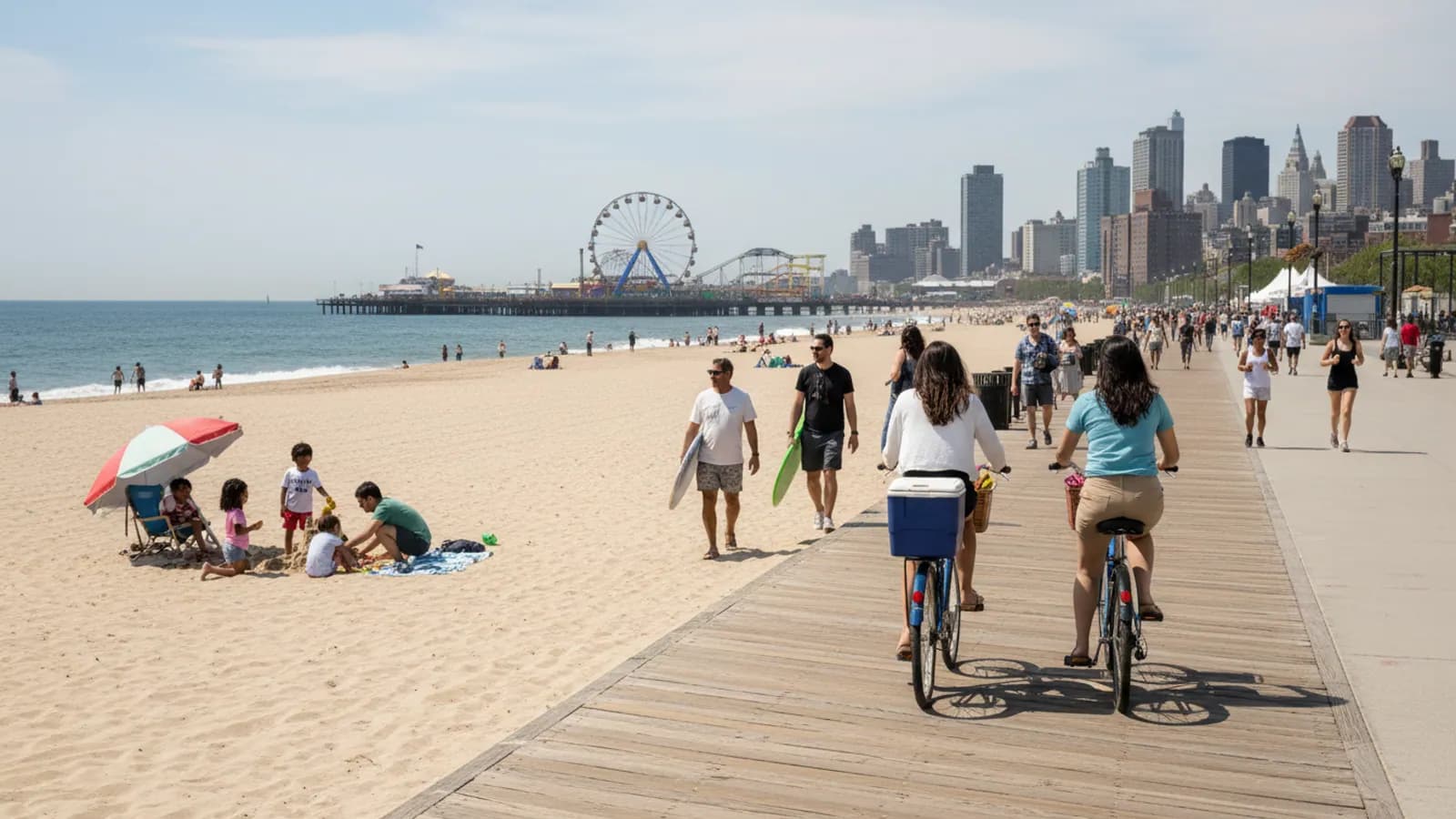 Editorial view of Brooklyn illustrating A practical guide to Brooklyn beaches