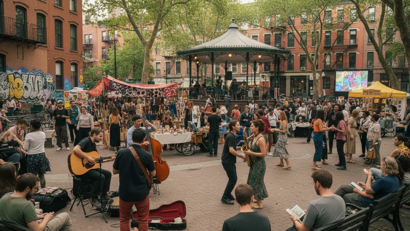 Editorial view of Brooklyn illustrating How to find free and low-cost culture in Brooklyn