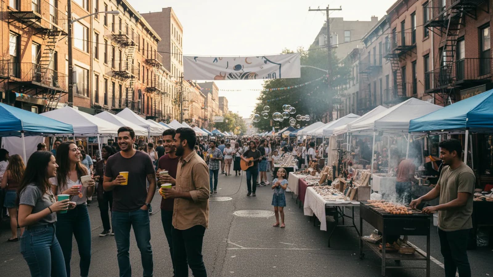 Editorial view of Brooklyn illustrating How to plan for Brooklyn street fairs and block festivals