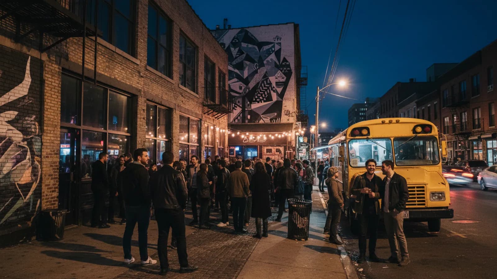 Editorial view of Bushwick illustrating How to plan a night out in Bushwick