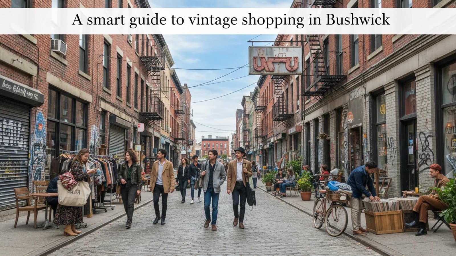 Editorial view of Bushwick illustrating A smart guide to vintage shopping in Bushwick