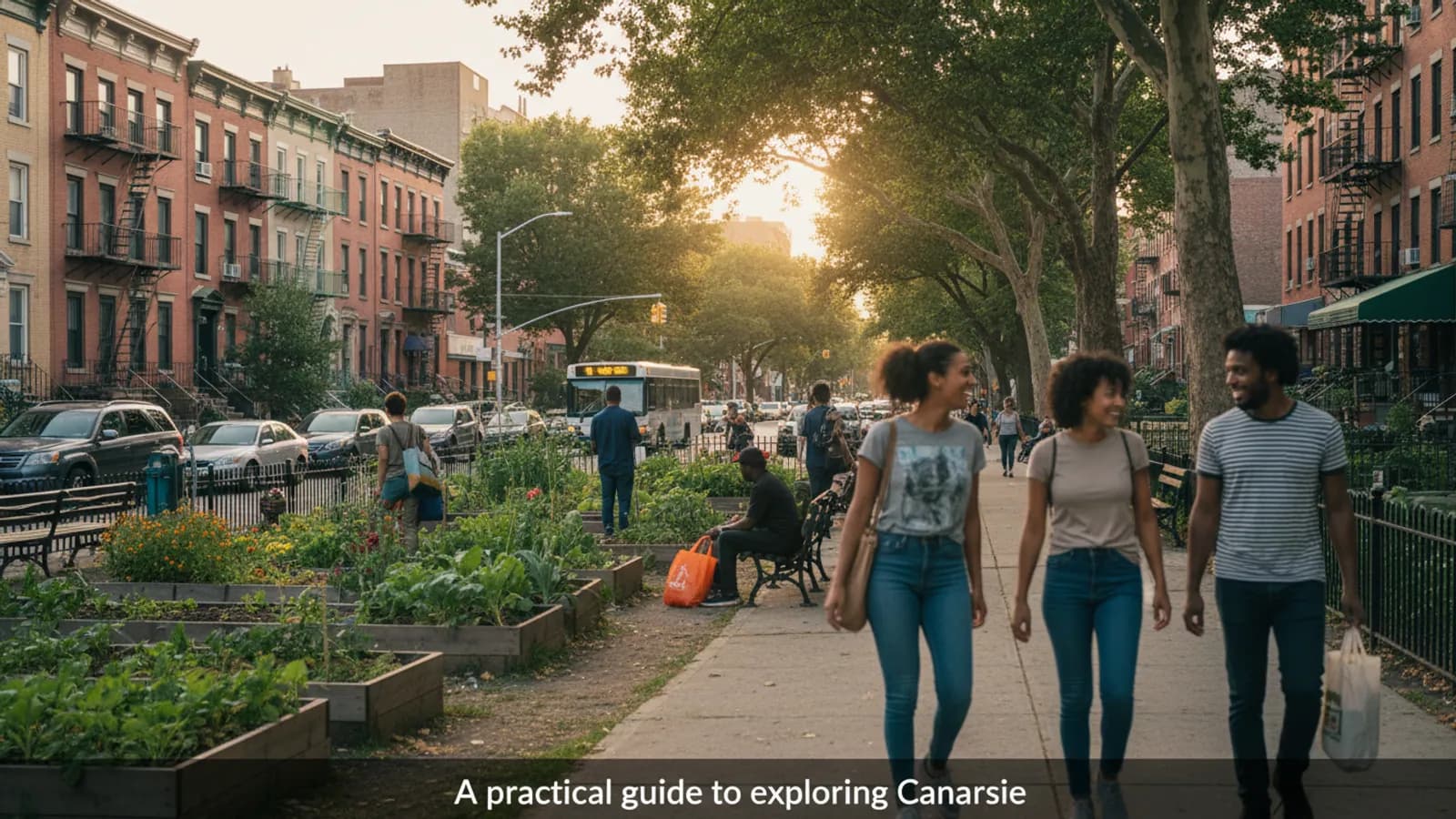 Editorial view of Canarsie illustrating A practical guide to exploring Canarsie