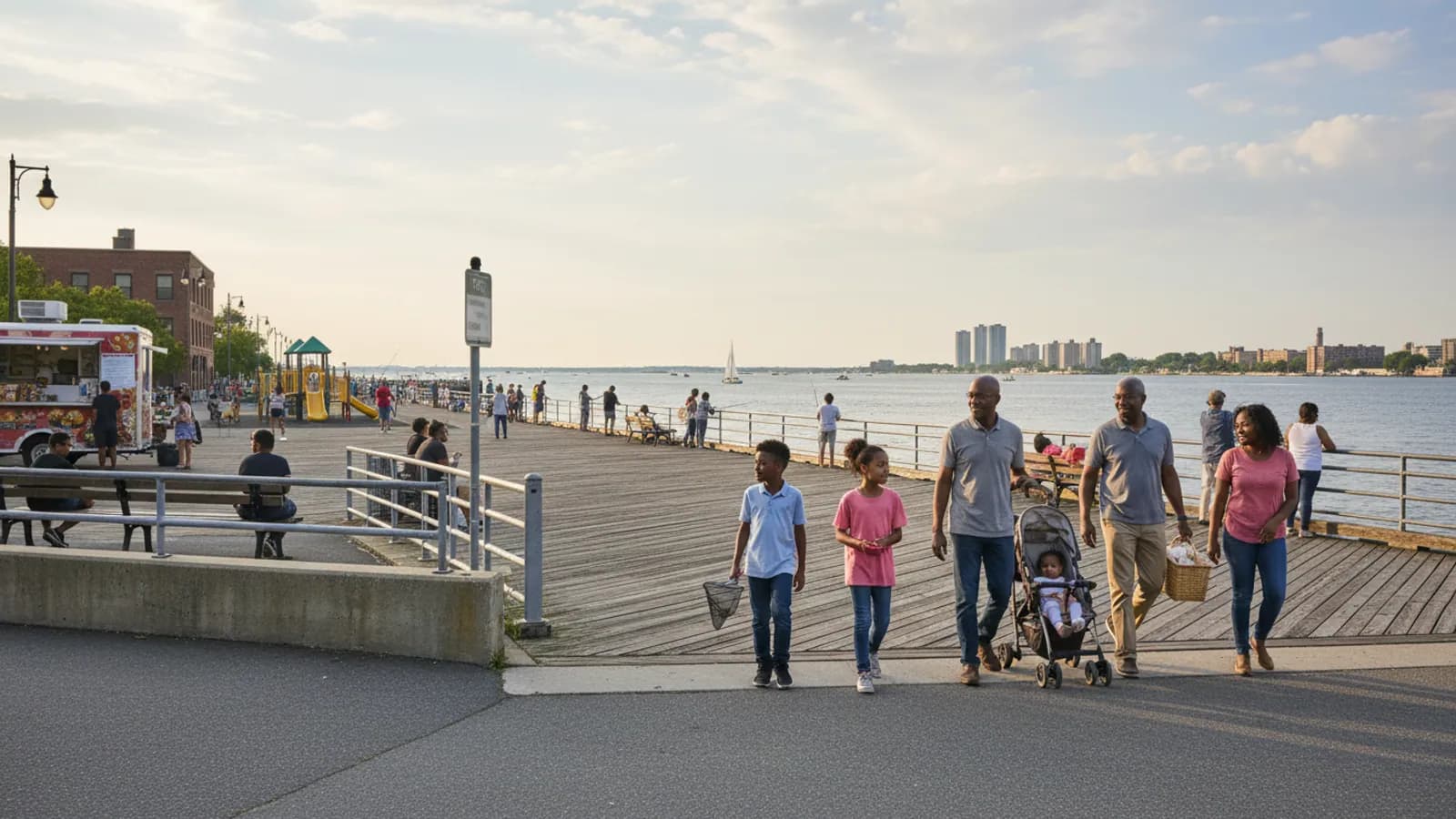 Editorial view of Canarsie illustrating How to plan a family visit to Canarsie Pier