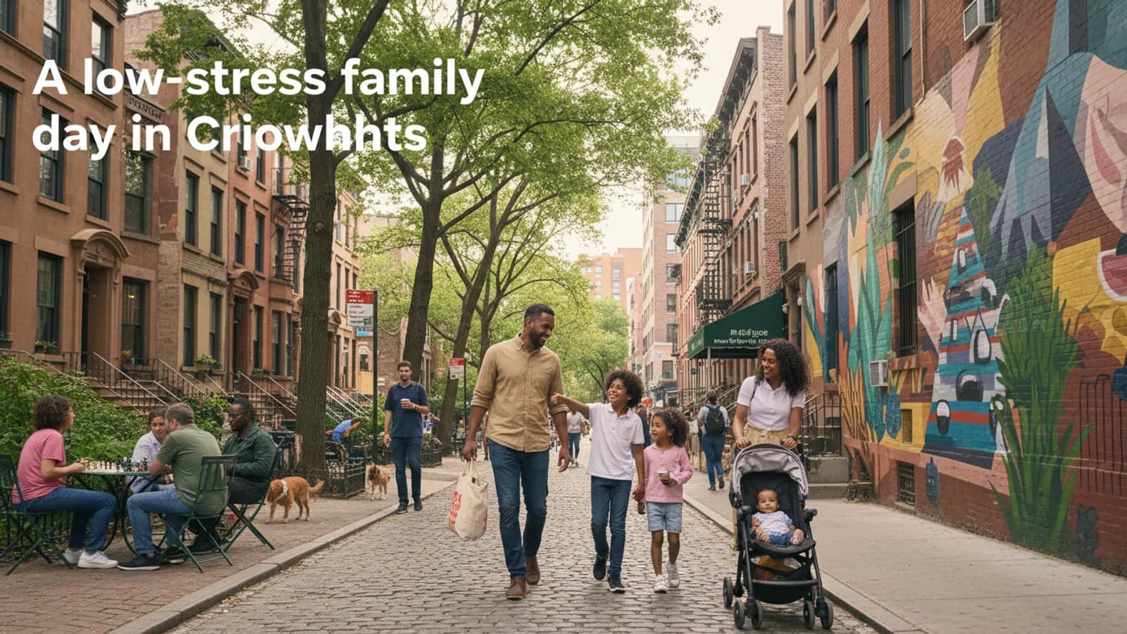 Editorial view of Crown Heights illustrating A low-stress family day in Crown Heights