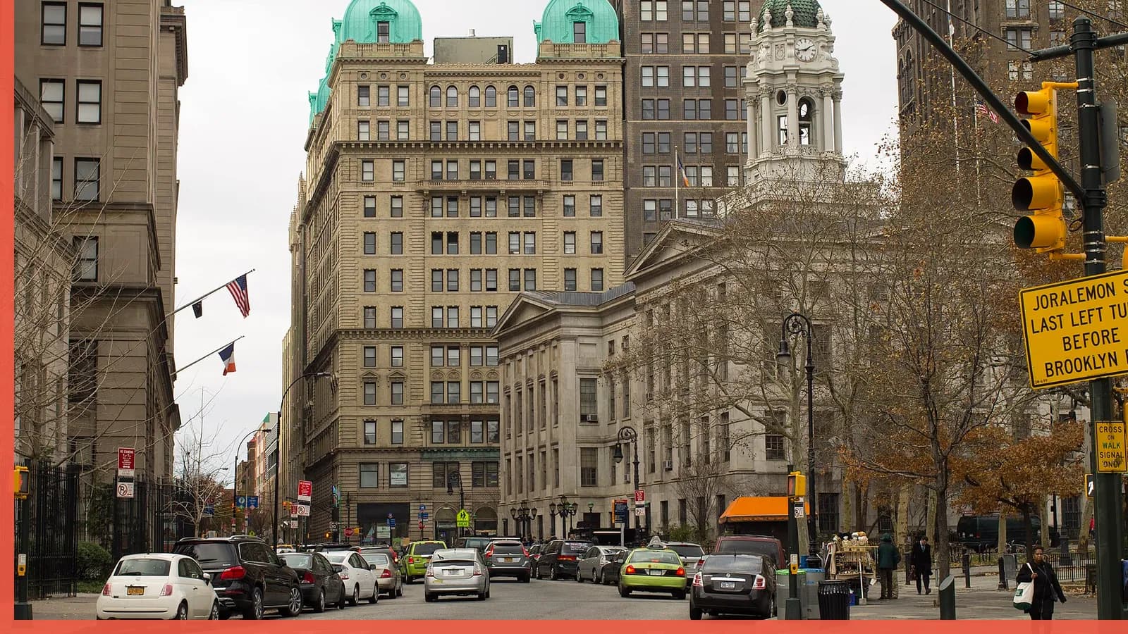 A Brooklyn neighborhood streetscape illustrating retail in Downtown Brooklyn