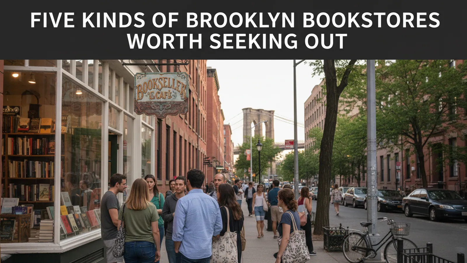 Editorial view of Brooklyn illustrating Five kinds of Brooklyn bookstores worth seeking out