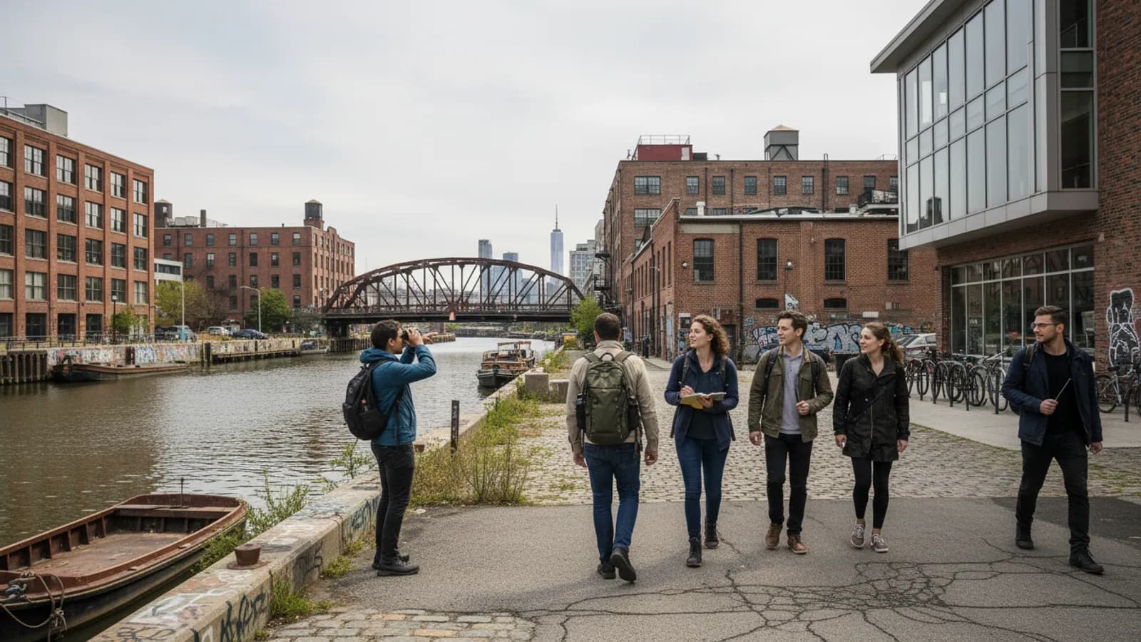 Editorial view of Gowanus illustrating A clear-eyed walking guide to Gowanus