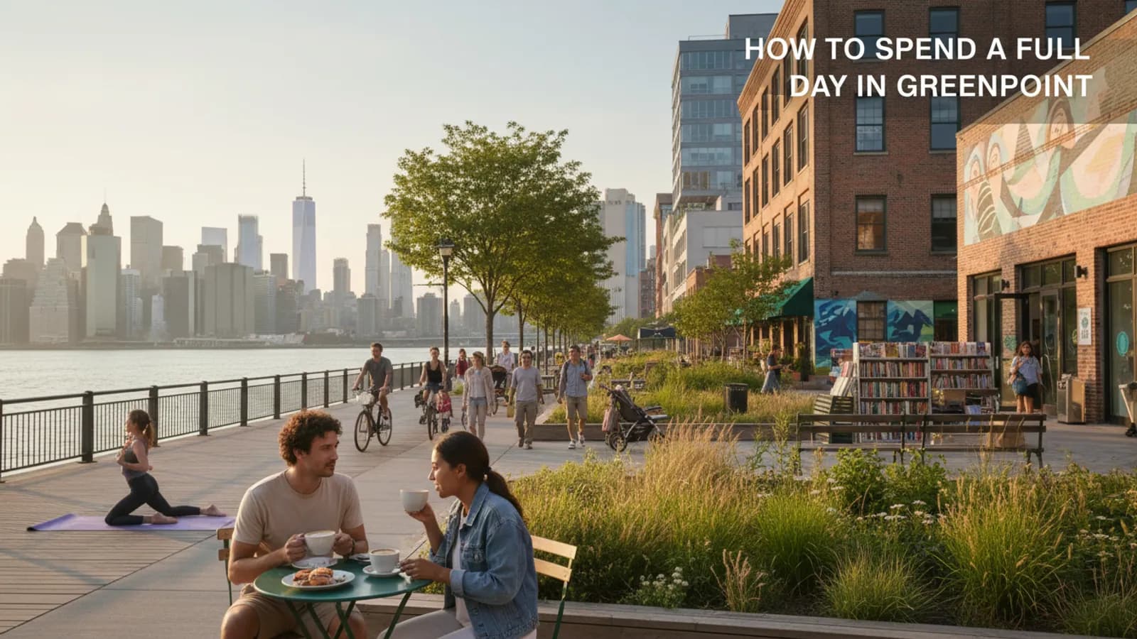 Editorial view of Greenpoint illustrating How to spend a full day in Greenpoint
