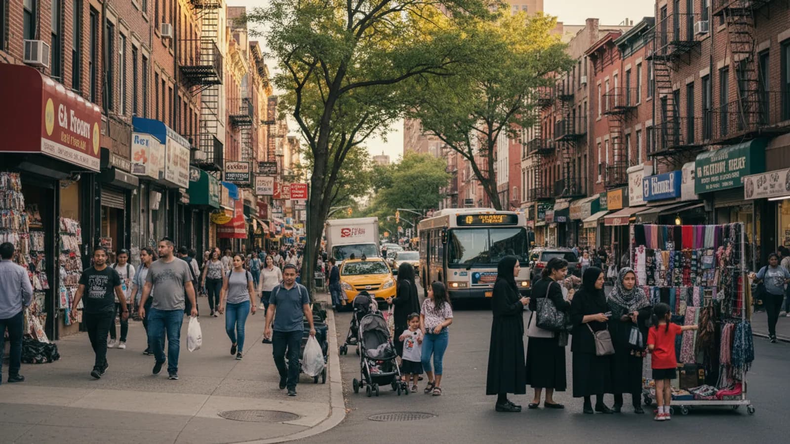 Editorial view of Midwood illustrating A practical shopping walk along Avenue J in Midwood