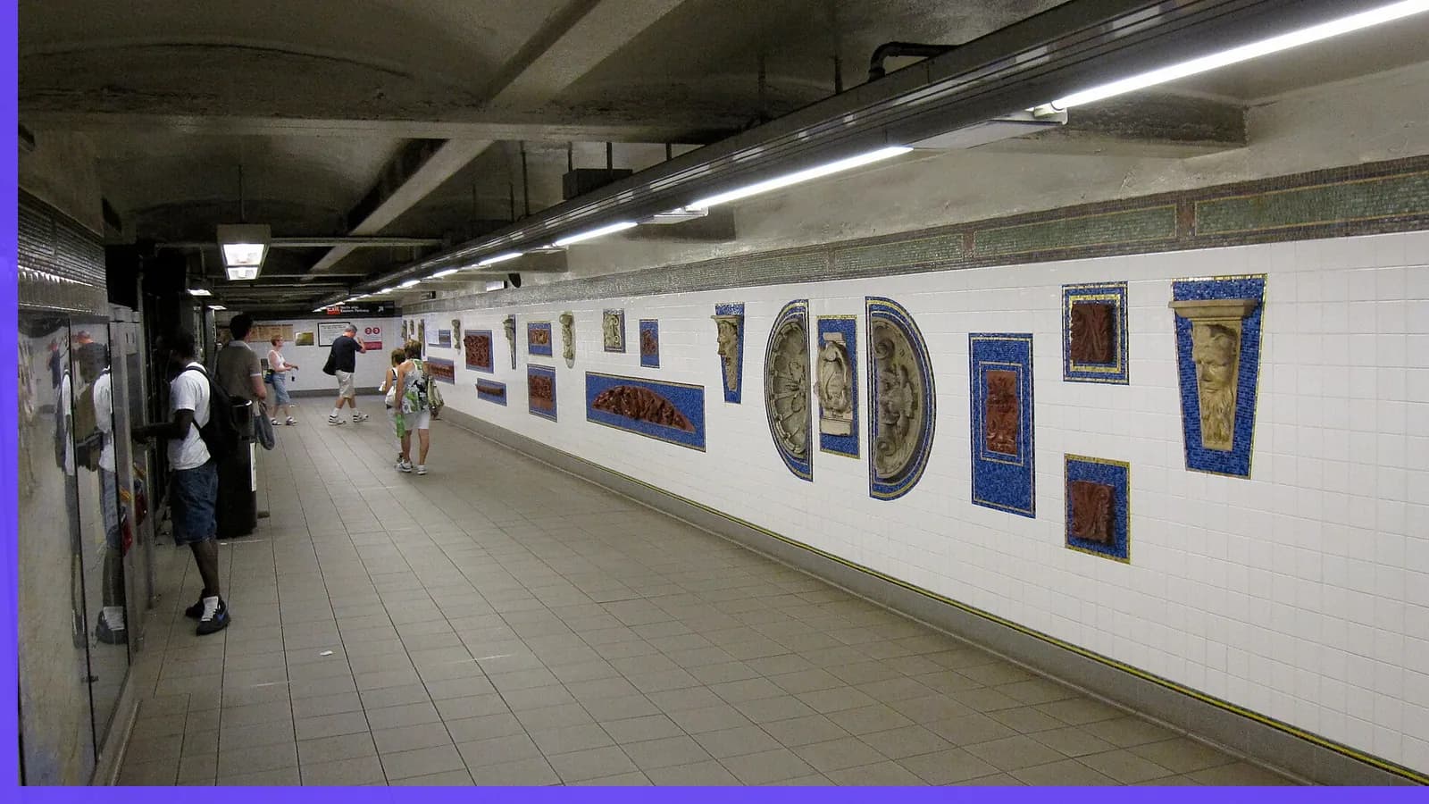 A Brooklyn neighborhood streetscape illustrating barclays center in Prospect Heights