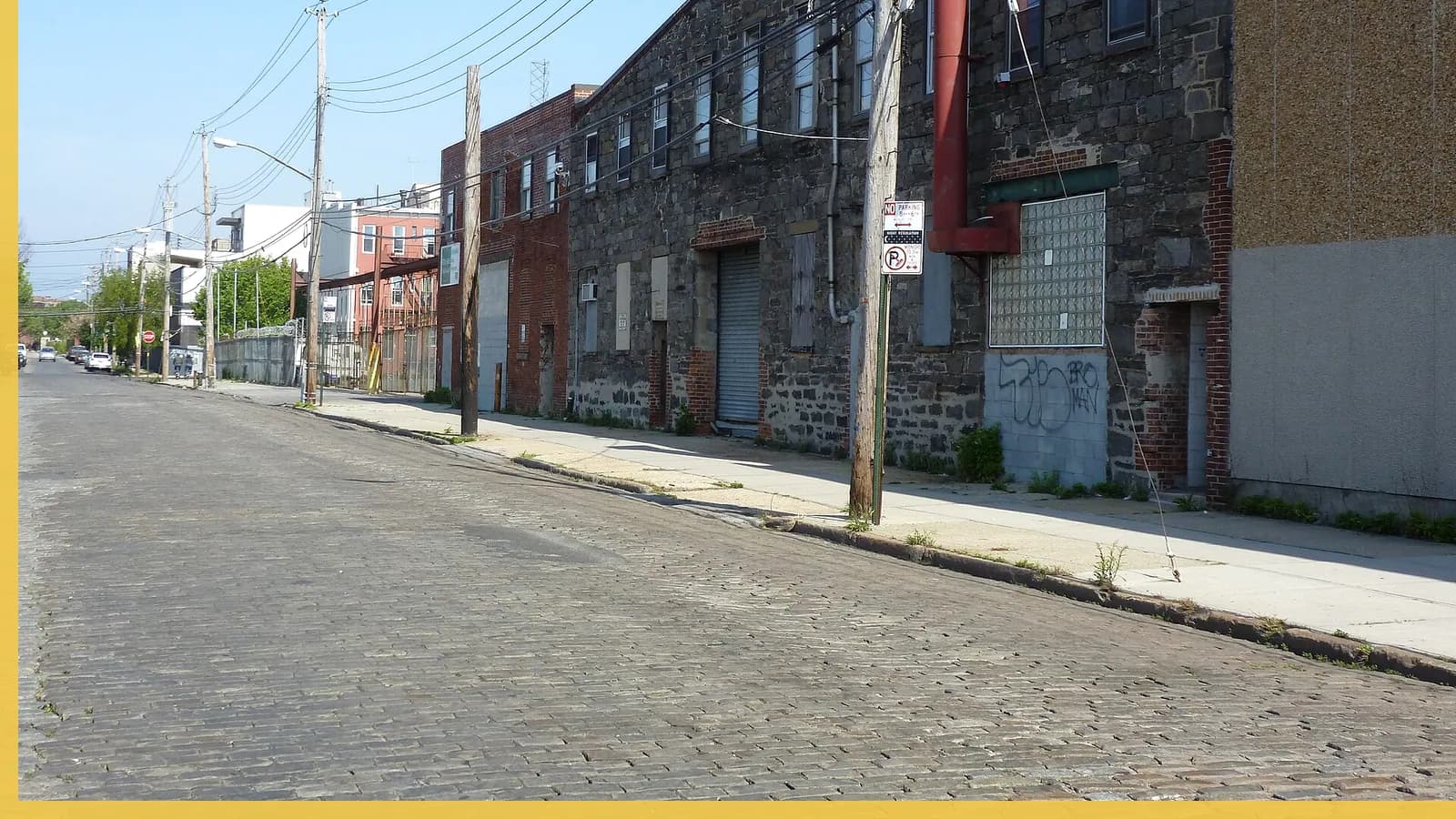 A Brooklyn neighborhood streetscape illustrating food in Red Hook