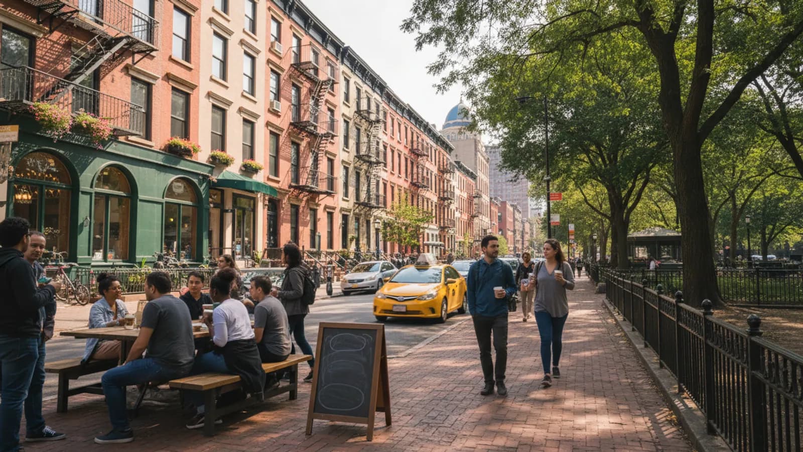 Editorial view of Crown Heights illustrating A coffee lover’s guide to Crown Heights