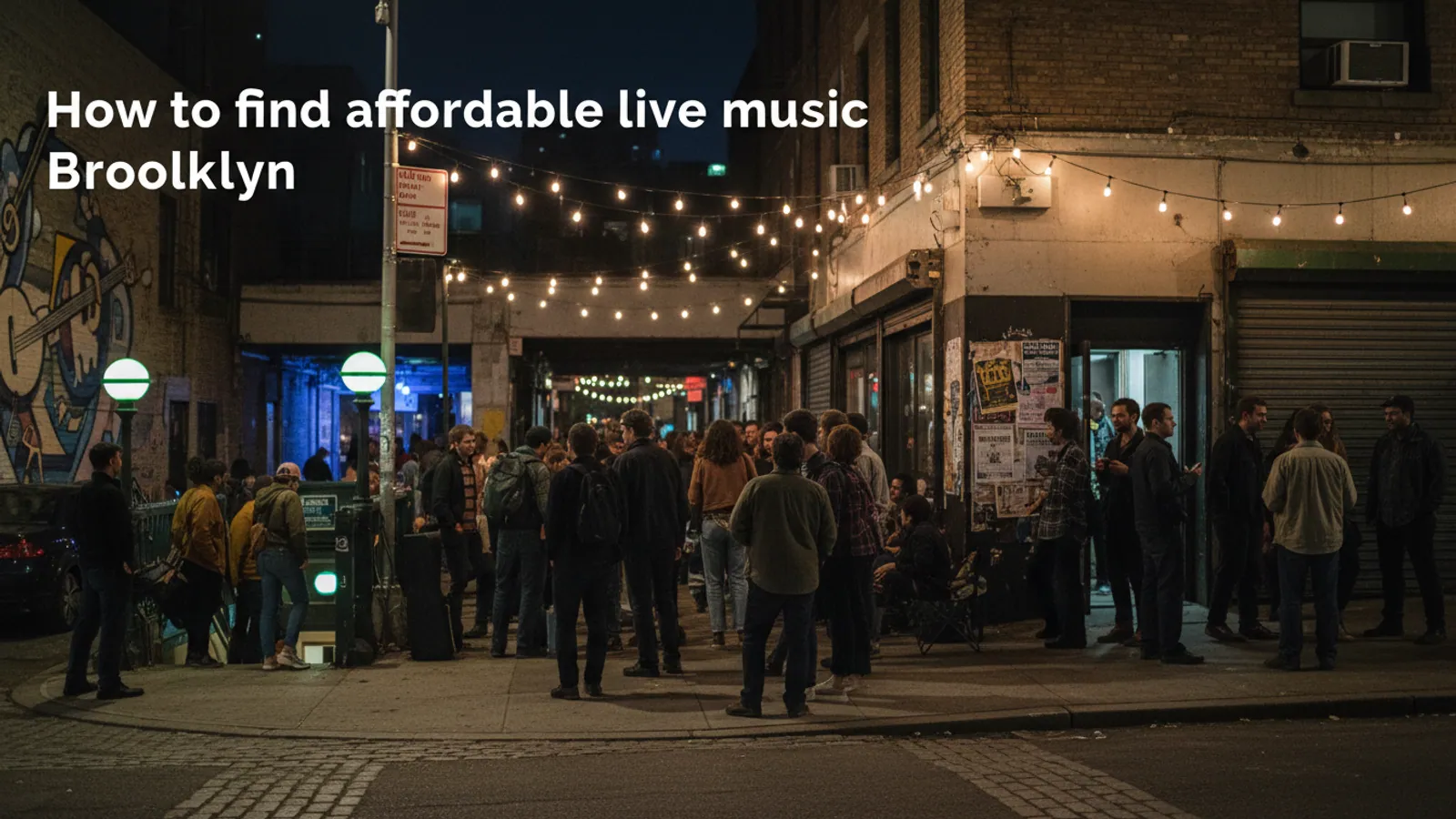 Editorial view of Brooklyn illustrating How to find affordable live music in Brooklyn