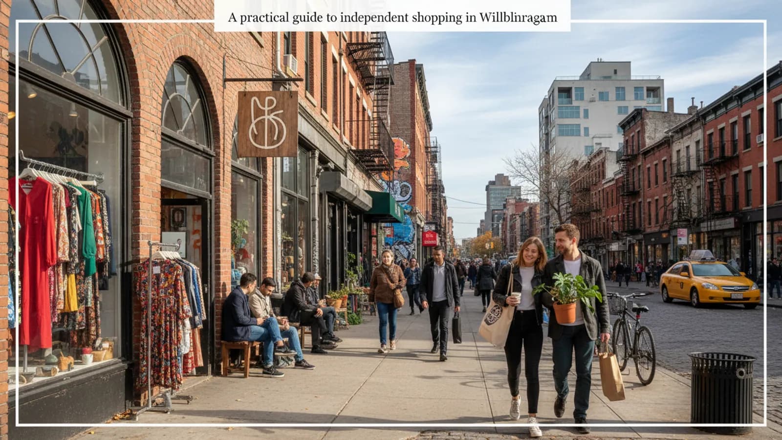 Editorial view of Williamsburg illustrating A practical guide to independent shopping in Williamsburg