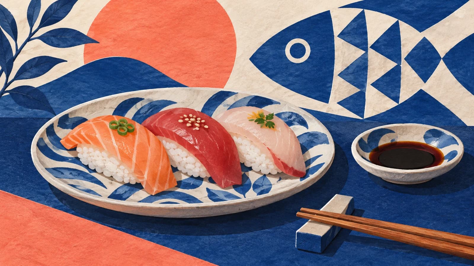Conceptual editorial illustration for GEIDŌ; not a documentary depiction of the establishment.