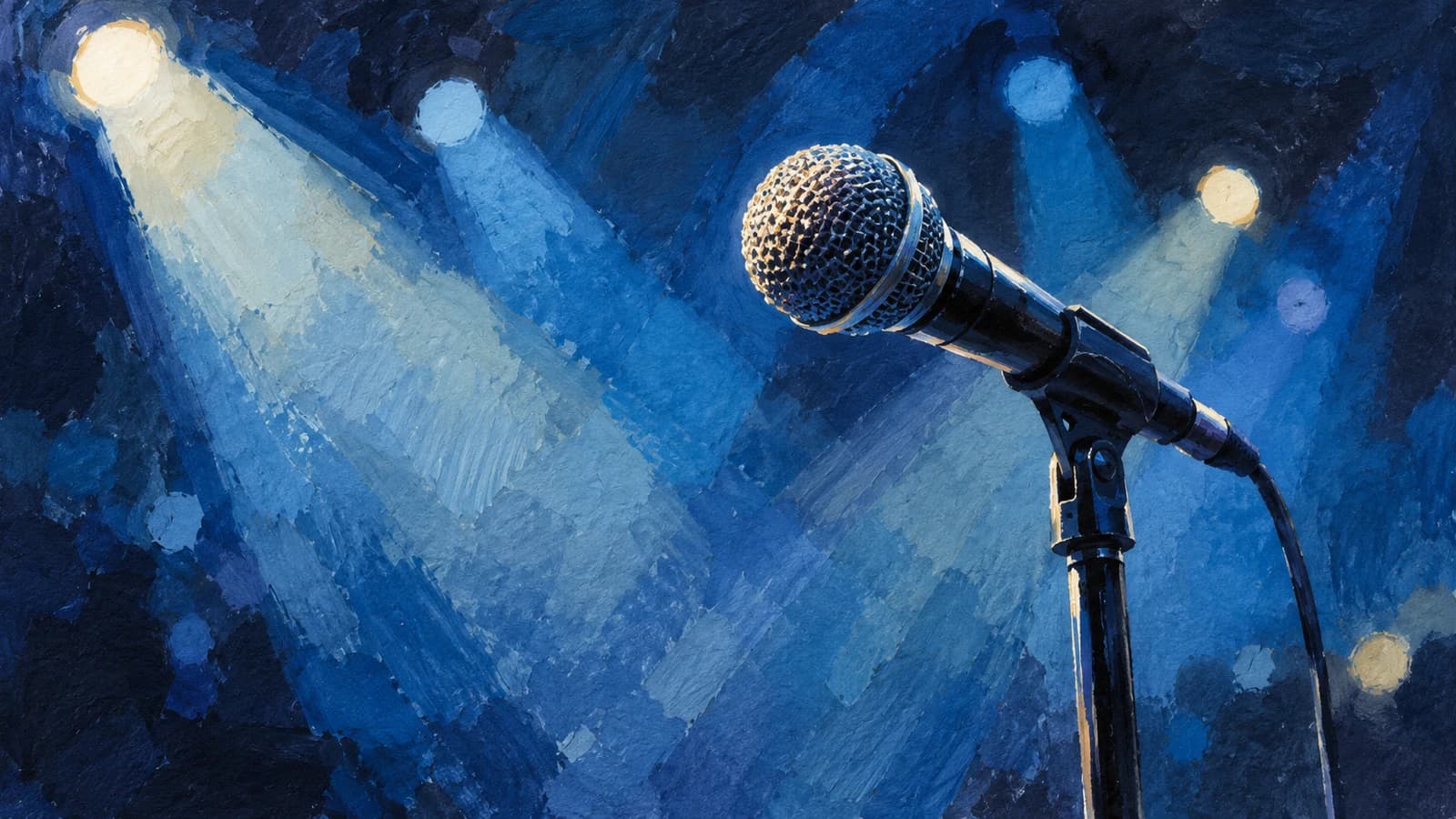 Conceptual editorial illustration for Jorja Smith; original artwork, not a photograph of the venue.