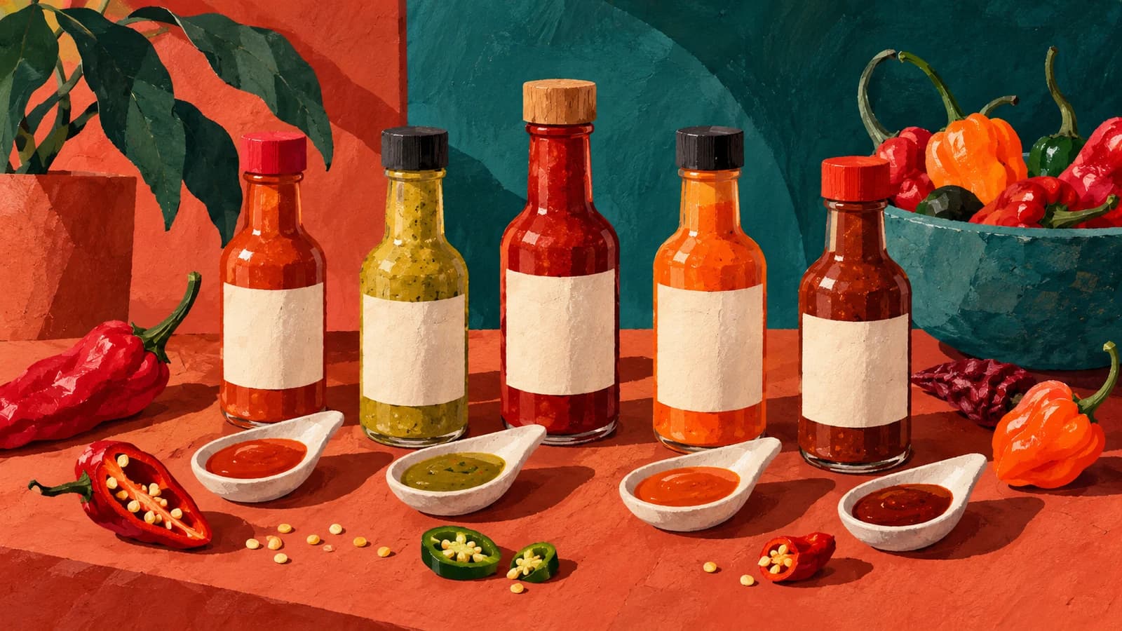 Conceptual editorial illustration for HEATONIST; not a photograph or documentary depiction of the establishment.