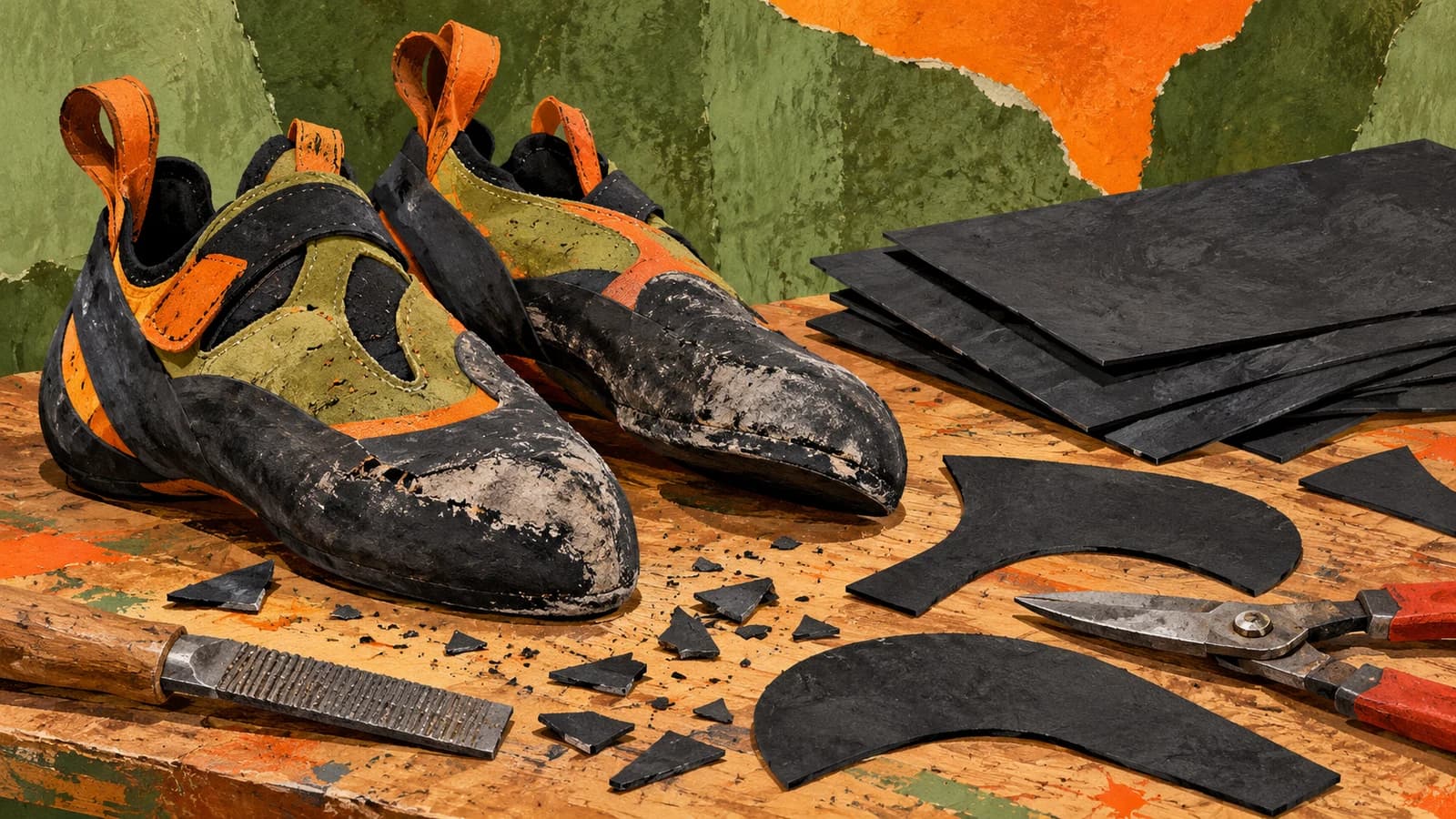 Conceptual editorial illustration for Rat Rock Repair; not a photograph or documentary depiction of the establishment.