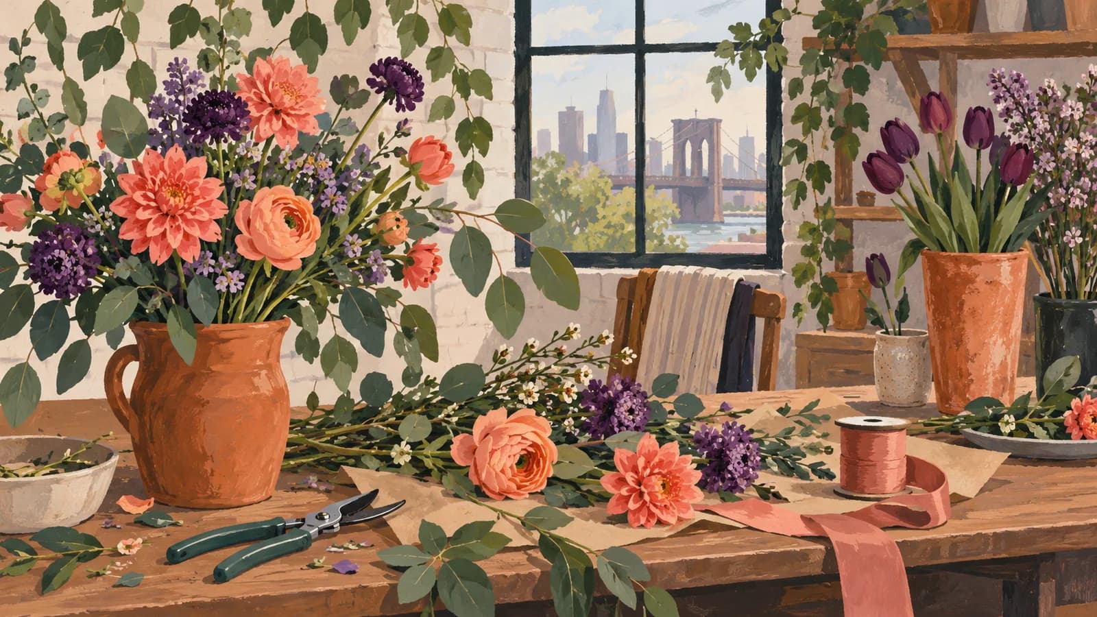Conceptual editorial illustration for Rosehip Social; not a photograph or documentary depiction of the venue, service or event.